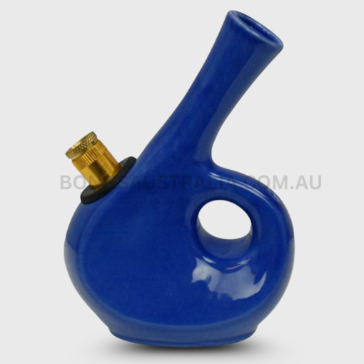 AGUNG Aladdin Lamp Design Ceramic Bong Blue 13cm