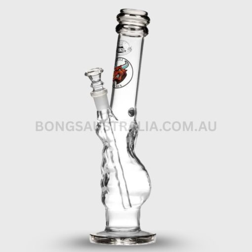 AGUNG Angry Bull Gripper Glass Bong 29cm
