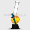 AGUNG Bonza Beauty Bubble Glass Bong Clear 26cm