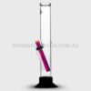 AGUNG Bonza Tube Straight Glass Bong Clear 31cm