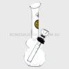 AGUNG Double Bubble Glass Bong Clear 21cm