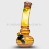 AGUNG Gold Fume Bong Amber 22cm