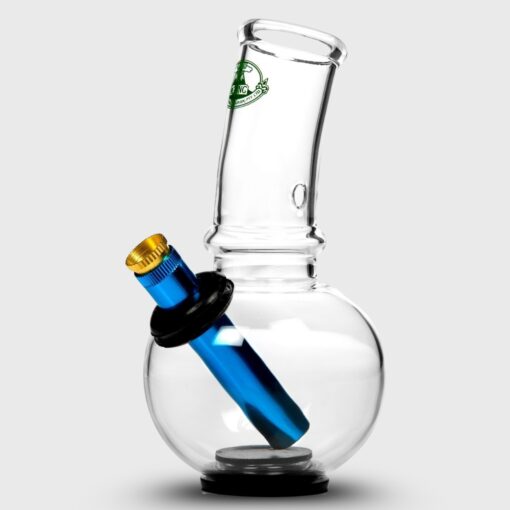 AGUNG Plugger Bubble Glass Bong Clear 16cm