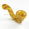AGUNG Sherlock Glass Bubbler Pipe Yellow