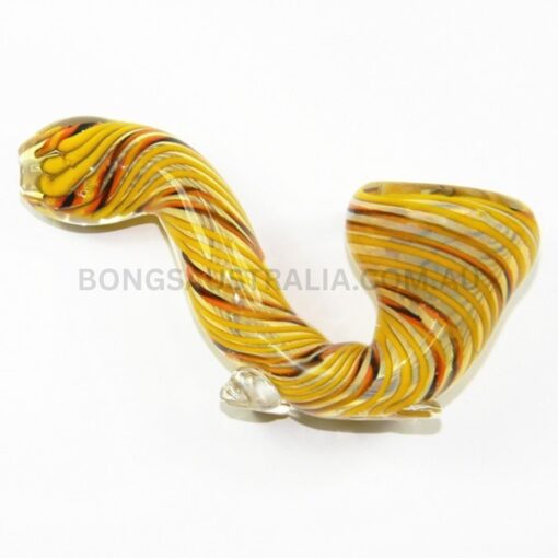 AGUNG Sherlock Glass Bubbler Pipe Yellow (2)
