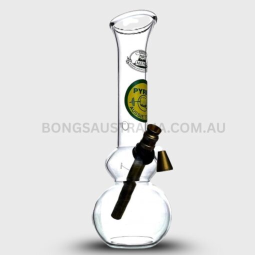 AGUNG Small Bubble Glass Bong Clear 17cm