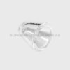 AGUNG Small Glass Cone Piece Clear
