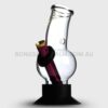 AGUNG Titch Bubble Glass Bong Clear 15cm