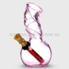 AGUNG Twister Cute Design Bubble Bong Pink 11cm