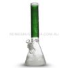 BILLY MATE Egyptian Engraved Beaker Glass Bong Clear 35cm