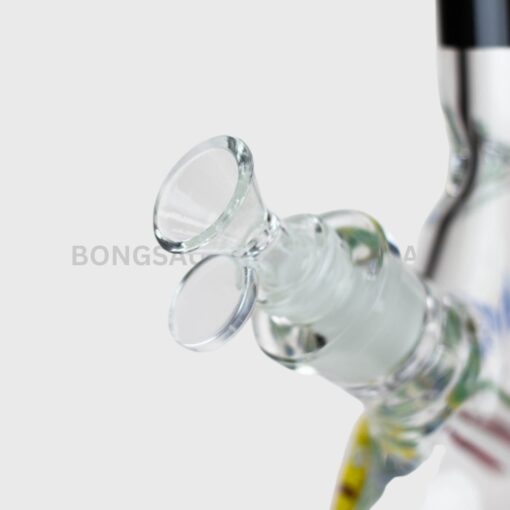 BILLY MATE Glow in the Dark Rick and Morty Beaker Glass Bong 25cm (8)