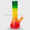 BILLY MATE Rasta Dome Perk Beaker Glass Bong 20cm