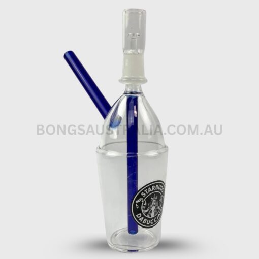 BILLY MATE Starbuds Dabuccino Design Bottle Glass Bong 19cm