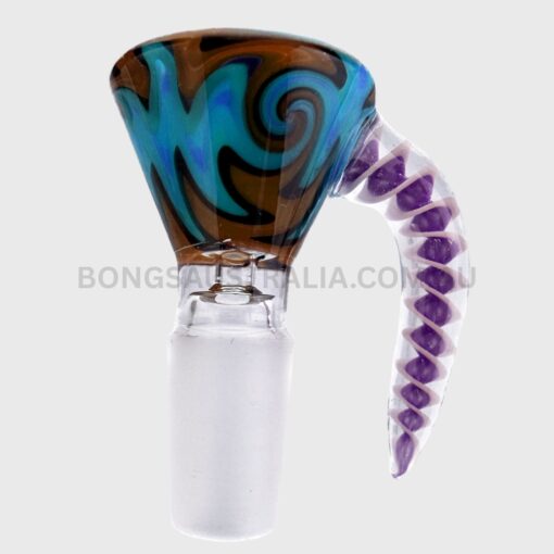 Double Wall Glass Slider Cone Piece Clear 14mm (2)