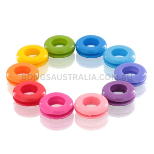 Double Wall Glow In The Dark Silicone Bonza Grommets Pack 5