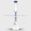 HAPPY420 Dual Tree Percolators Beaker Glass Bong 45cm