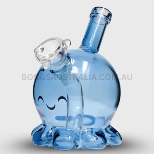 Happy420 Octopus Design Sweet Puff Glass Pipe 11cm (2)