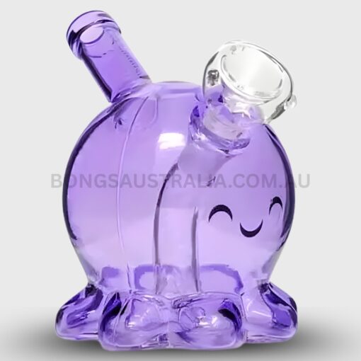 Happy420 Octopus Design Sweet Puff Glass Pipe 11cm