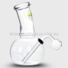 MWP Small Crack Sweet Puff with Glass Pipe Clear 14cm