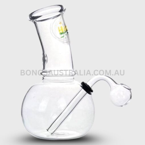 MWP Small Crack Sweet Puff with Glass Pipe Clear 14cm