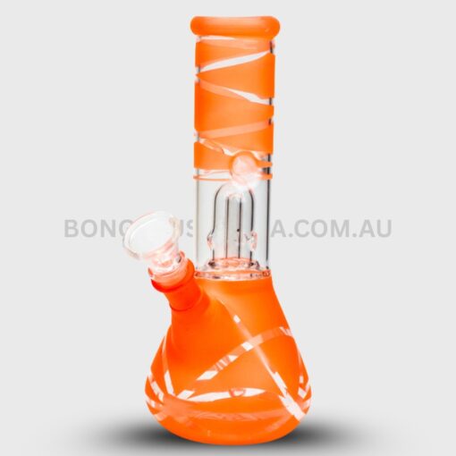 RODDI Glass Dome Beaker Glass Bong with Percolator Clear 20cm (2)
