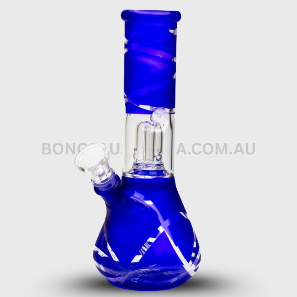 RODDI Glass Dome Beaker Glass Bong with Percolator Clear 20cm (5) RODDI Glass Dome Beaker Glass Bong with Percolator Clear 20cm (5)