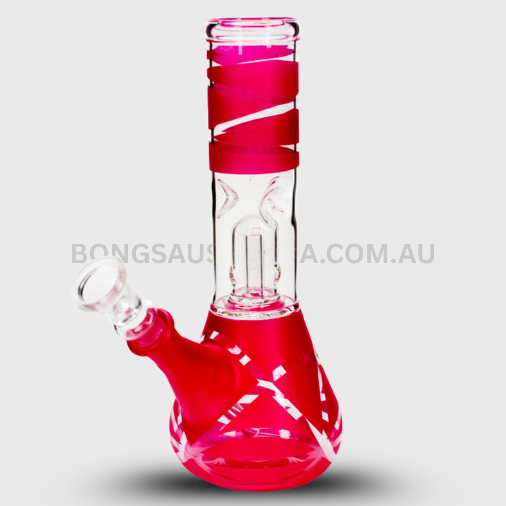 RODDI Glass Dome Beaker Glass Bong with Percolator Clear 20cm (6) RODDI Glass Dome Beaker Glass Bong with Percolator Clear 20cm (6)