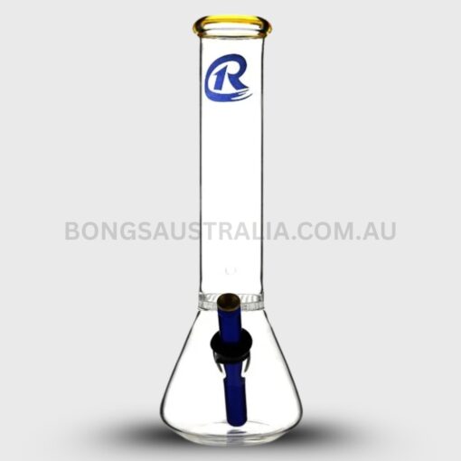 RODDI Honeycomb Filter Design Beaker Glass Bong Clear 30cm (2)