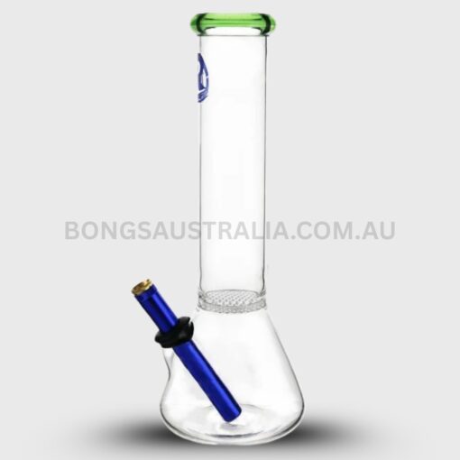 RODDI Honeycomb Filter Design Beaker Glass Bong Clear 30cm (3)