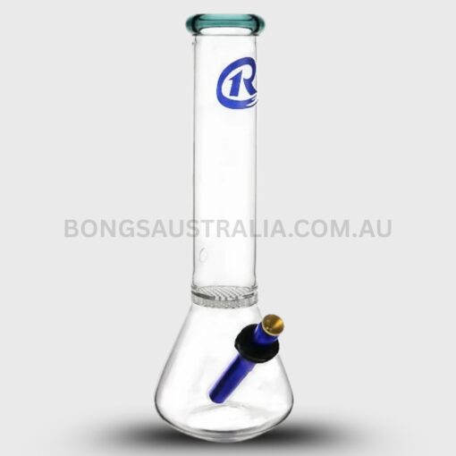 RODDI Honeycomb Filter Design Beaker Glass Bong Clear 30cm (4)
