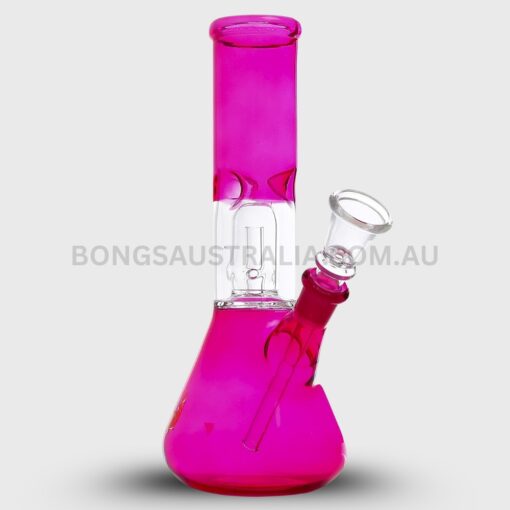 RODDI See Through Glass Dome Percolator Beaker Glass Bong Clear 20cm (2)