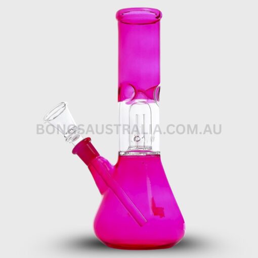 RODDI See Through Glass Dome Percolator Beaker Glass Bong Clear 20cm