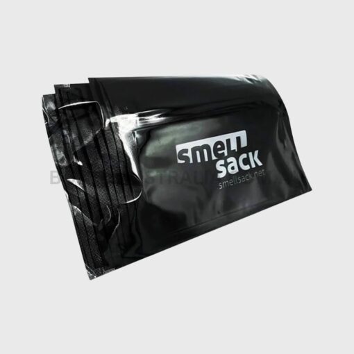 SMELLSACK Double Zipper Smell Proof Bags 10x8cm Pack 10