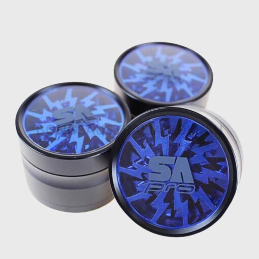 STONE AGE CNC Cut Aluminium Grinder 4 Part With Storage