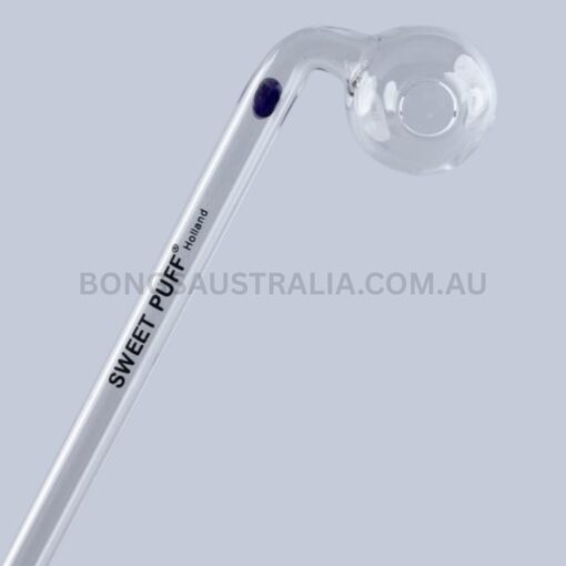 Sweet Puff Glass Pipe Coloured Balancer 14cm (2)