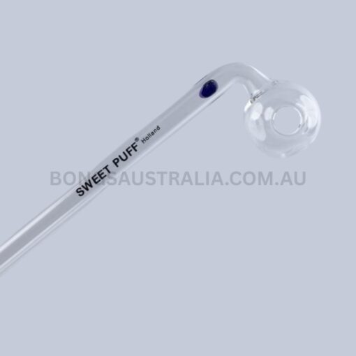 Sweet Puff Glass Pipe Coloured Balancer 14cm