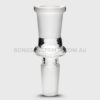 TRIO Water Pipe Male to Female Glass Adapter for Oil Rig