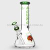 AGUNG Angry Bull Slide Design Beaker Bong 25cm