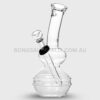 AGUNG Big Double Bubbler Bong Clear 25cm