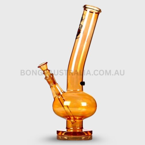 AGUNG Bubble Lustre Medium Bong Gold 25cm