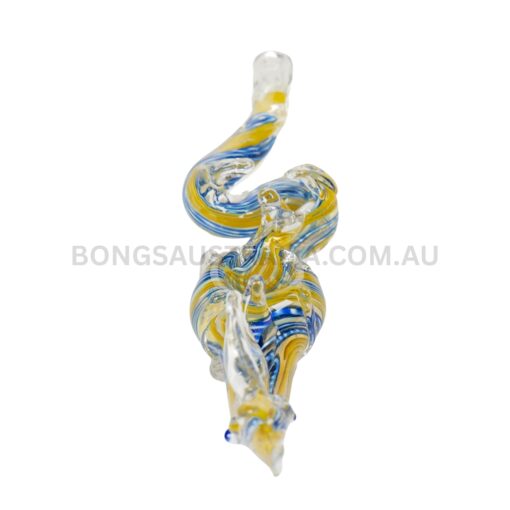 AGUNG Dragon Glass Pipe Coloured (2)