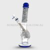 Billy Mate Glow in the Dark Scream Design Gripper Glass Bong 30cm