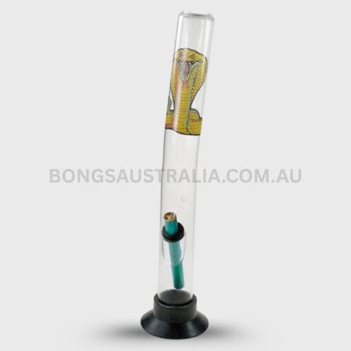 MWP Cobra Straight Glass Bong Clear 45cm