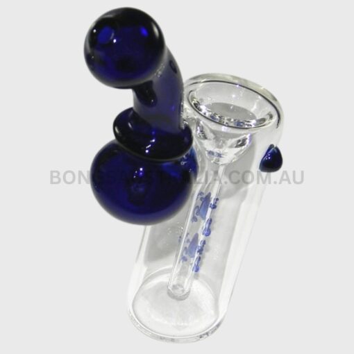 AGUNG Frog Design Erb Bubbler Glass Pipe Coloured 17cm (3)