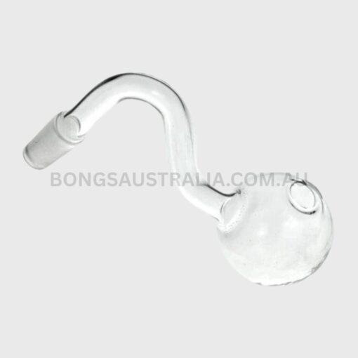 Mini Bubbler Top Glass Pipe Clear 14mm Joint