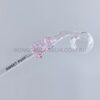 SWEET PUFF Holland Bunny Sweet Puff Glass Pipe Pink Balancer 14cm