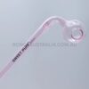 SWEET PUFF Holland Curved Sweet Puff Glass Pipe Pink Balancer 14cm