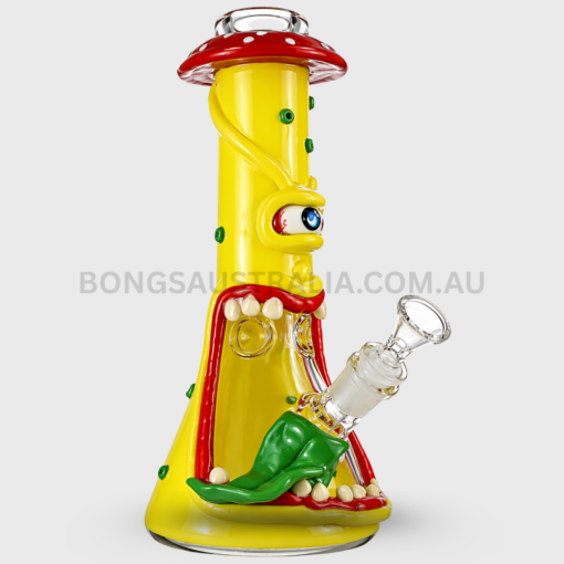 Billy Mate Green Phantom Monster Beaker Glass Bong 7mm