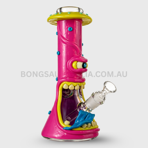 Billy Mate Green Phantom Monster Beaker Glass Bong 7mm