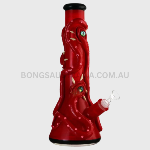 Billy Mate Monster Octopus Design Beaker Glass Bong 32cm